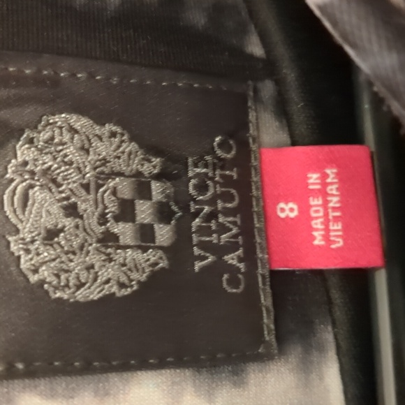 Vince camuto tie dye plaid modern dress size 8 - Picture 2 of 4